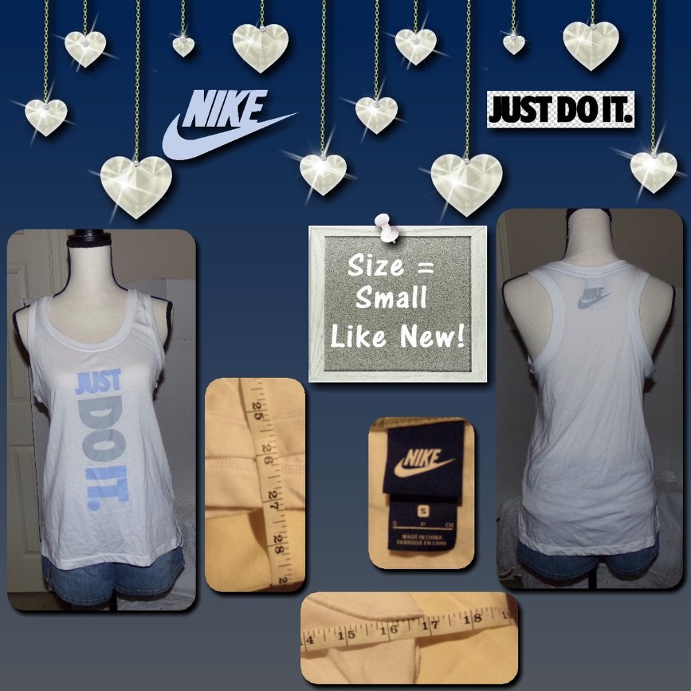 BOGO!! Just Do It Racerback Tank Top {L14}